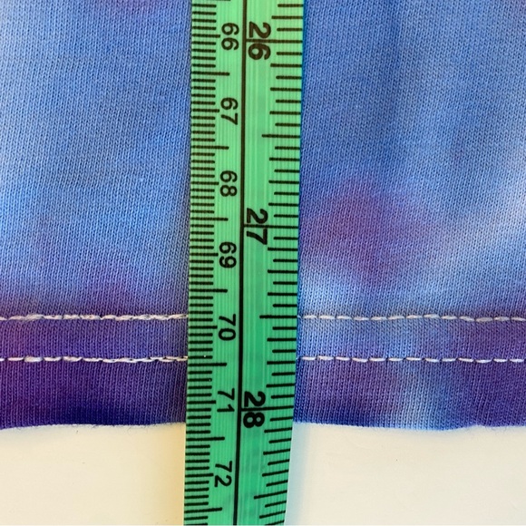 Kenny Chesney I Go Back Tour Concert T-shirt Shirt Tie Dye Medium Red Blue White - Picture 6 of 7